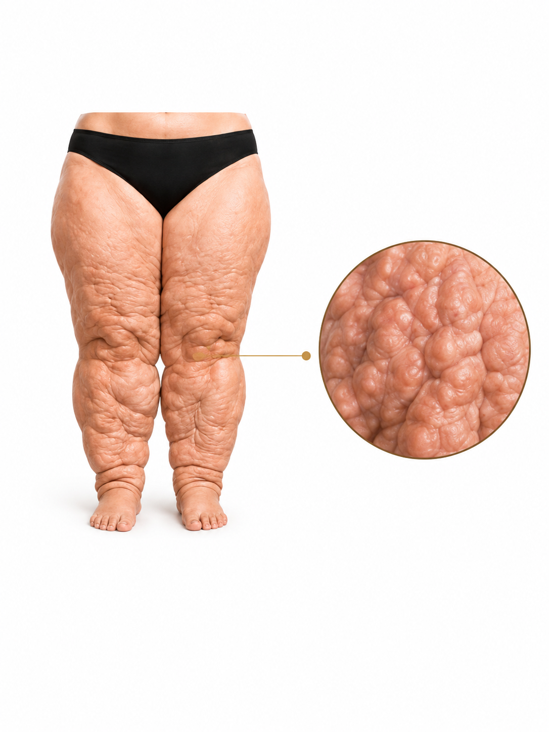 Lipedema associado ao linfedema