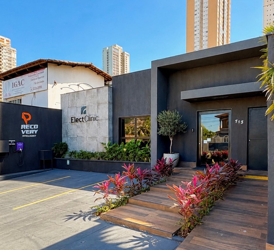 Fachada da Elect Clinic em Goiânia