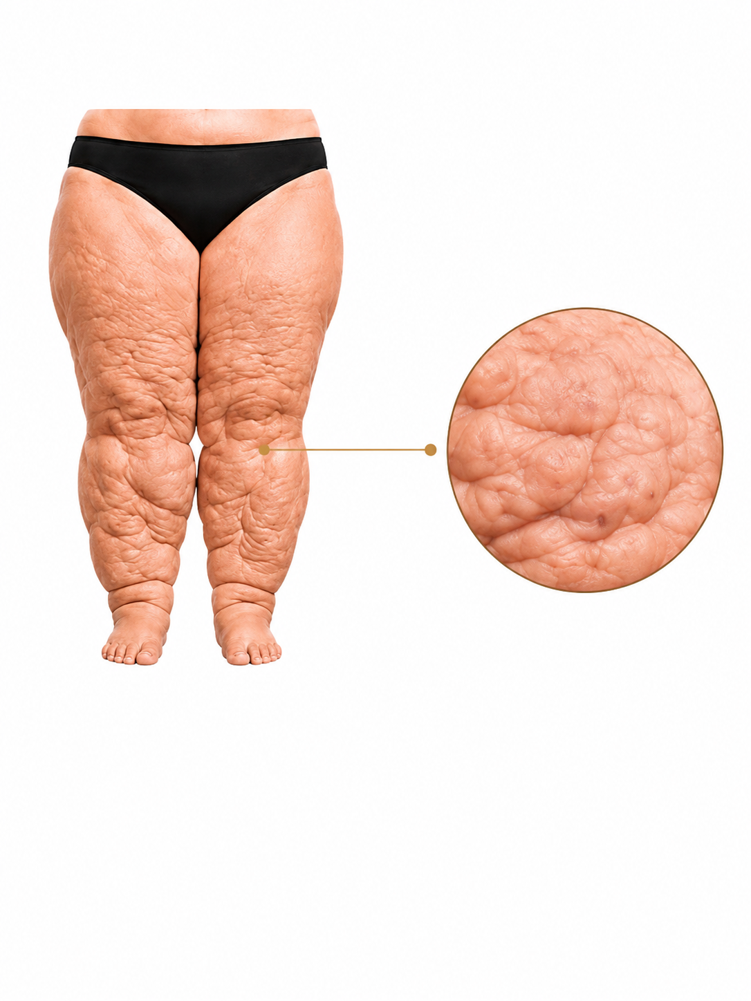 Lipedema estágio III