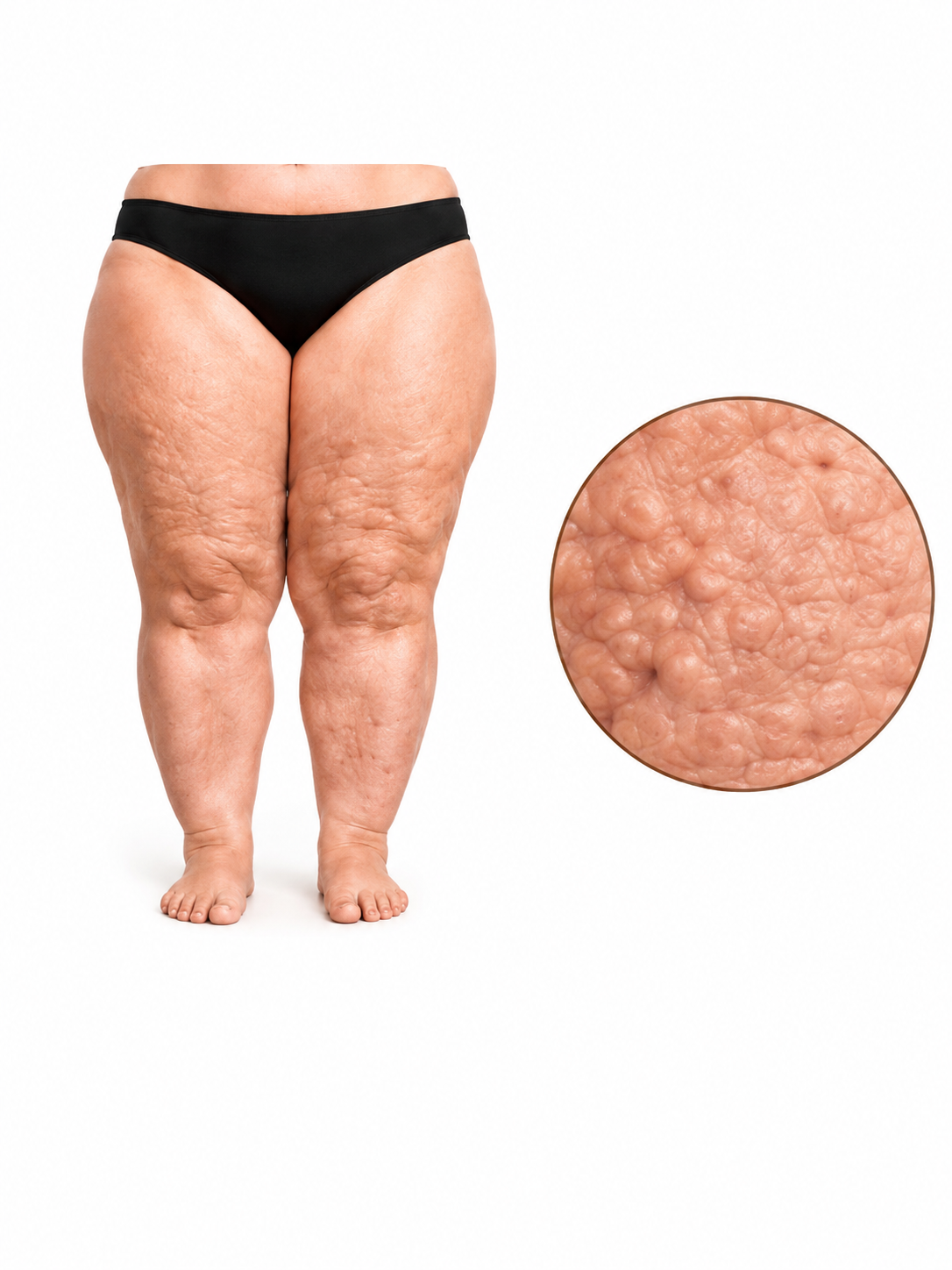 Lipedema estágio II
